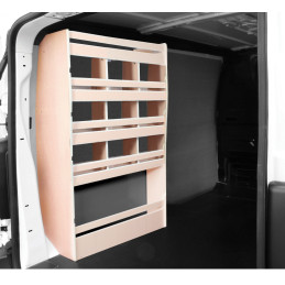 Casier bois intercalaires Ar gauche Citroën Jumpy L2 à partir de 2016 (L:78 x P:32 x H:120)