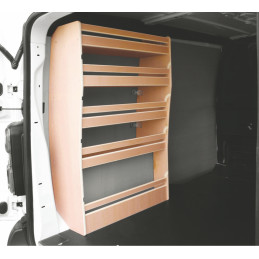 Casier bois sans bacs Ar gauche Toyota ProAce L2 à partir de 2016 (L:78 x P:32 x H:120)