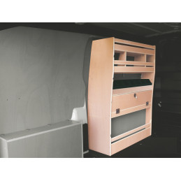 Casier bois Multiple Av gauche Opel Vivaro L3 à partir de 2019 (L:78 x P:32 x H:120)