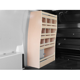 Casier bois intercalaires Av gauche Opel Vivaro L3 à partir de 2019 (L:78 x P:32 x H:120)