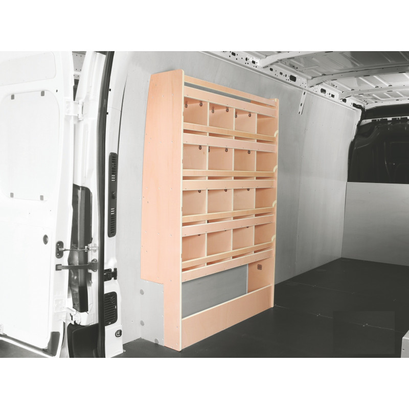 Casier bois intercalaires latéral Droit ou Gauche Citroën Jumper à partir de 2006 (L:103 x P:40 x H:158)