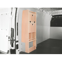 Casier multiple bois latéral Droit ou Gauche Citroën Jumper à partir de 2006 (L:53 x P:40 x H:158)