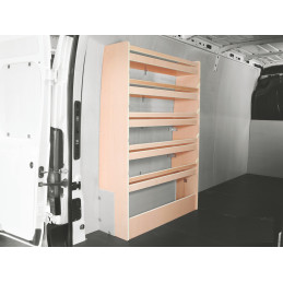Casier bois sans bacs latéral Droit ou Gauche Citroën Jumper à partir de 2006 (L:103 x P:40 x H:158)