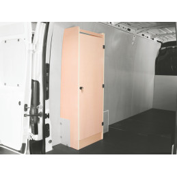 Casier vestiaire bois latéral Droit ou Gauche Citroën Jumper à partir de 2006 (L:53 x P:40 x H:158)