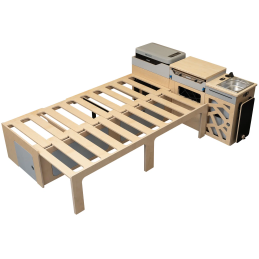 Kit aménagement amovible loisir Citroën Jumpy XL à partir de mai 2016