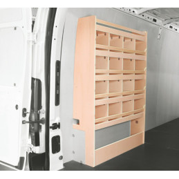 Casier Intercalaires latéral Droit ou Gauche Renault Master traction à partir de Juillet 2024 (L:103 x P:40 x H:158)