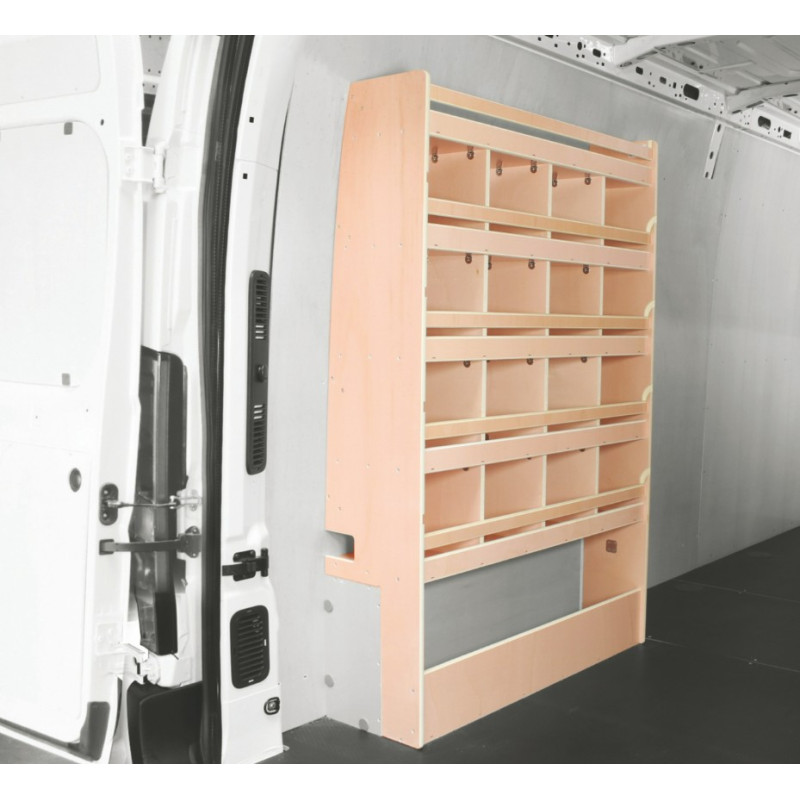 Casier Intercalaires latéral Droit ou Gauche Renault Master traction à partir de Juillet 2024 (L:103 x P:40 x H:158)