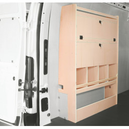 Casier bois latéral Droit ou Gauche Renault Master traction à partir de Juillet 2024 (L:103 x P:40 x H:158)