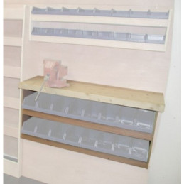 Casier établie sans bacs ar Droit Nissan Interstar de 2004 à Janvier 2010 (L:104 x P:36 x H:55)