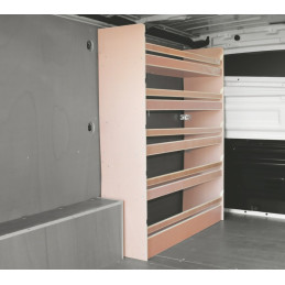 Casier bois av Gauche Nissan NV300 à partir de Janvier 2016 (L:103 x P:33 x H:126)