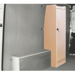 Casier vestiaire av Gauche Nissan NV300 à partir de Janvier 2016 (L:50 x P:35 x H:126)