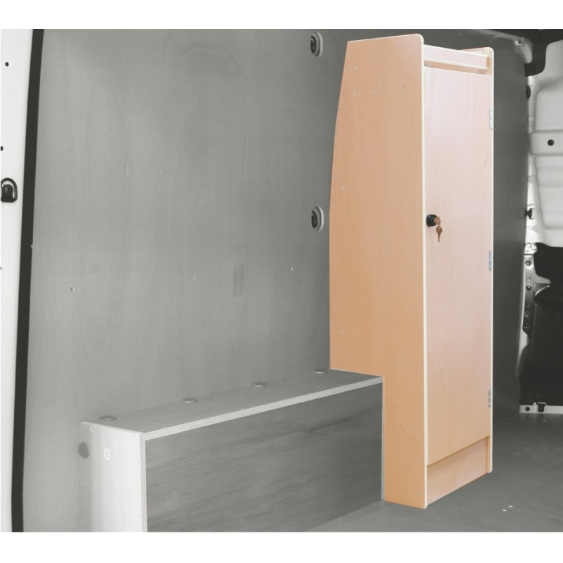 Casier vestiaire av Gauche Nissan NV300 à partir de Janvier 2016 (L:50 x P:35 x H:126)