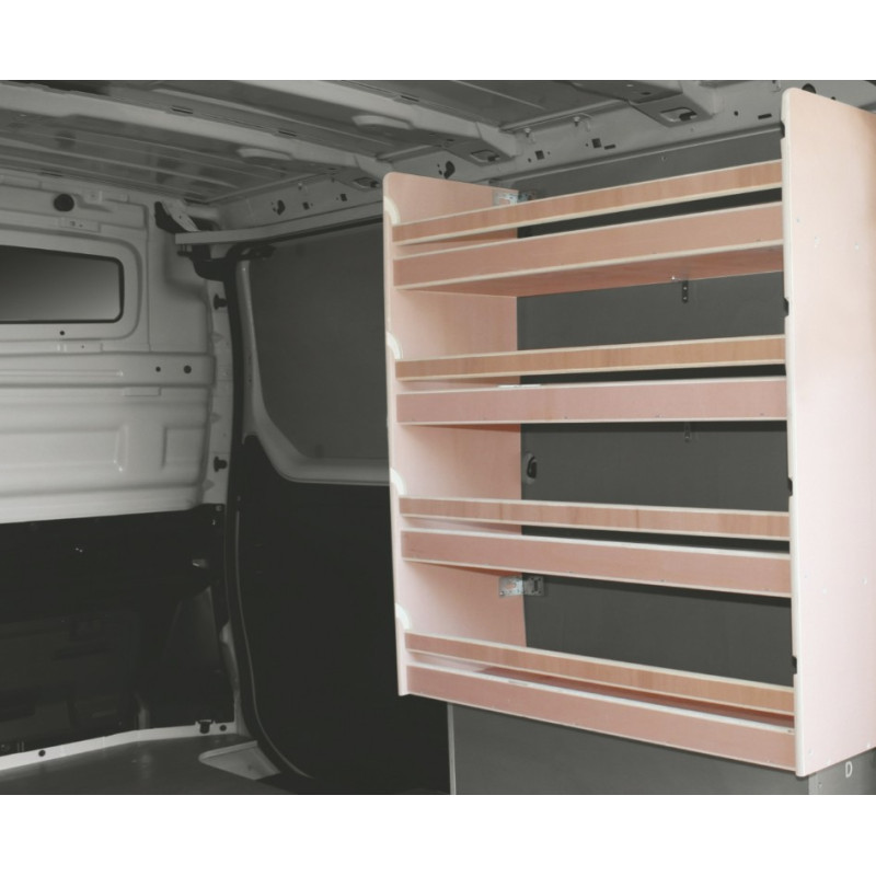 Casier bois sans bacs ar droit Opel Vivaro L2 de Septembre 2014 à Janvier 2019 (L:128 x P:33 x H:95)