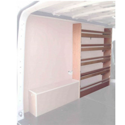 Casier bois av Gauche Nissan Primastar de 2004 à Septembre 2014 (L:103 x P:19 x H:126)