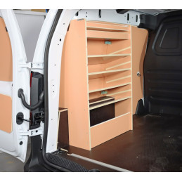 Casier étagères inclinées ar Gauche Renault Kangoo L1 à partir d'Avril 2021 (L:66 x P:34 x H:103)