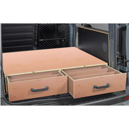 Double plancher partie arrière Renault Kangoo à partir d'Avril 2021 (L:120 x P:106 x H:20)