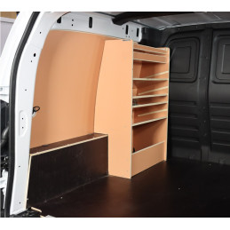 Casier étagères inclinées av Gauche Renault Kangoo L2 à partir d'Avril 2021 (L:90 x P:38 x H:103)