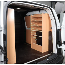 Casier étagères inclinées ar Droit Renault Kangoo L2 à partir d'Avril 2021 (L:78 x P:35 x H:103)