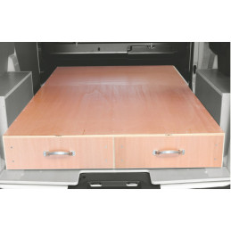 Double plancher intégral Mercedes Citan L2 D'Octobre 2012 à Août 2021 (L:118 x P:175 x H:20)
