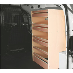 Casier bois sans bacs ar Droit Peugeot Bipper à partir de février 2008 (L:53 x P:38 x H:100)
