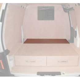 Double plancher partie avant Fiat Doblo de 2004 à 2010 (L:113 x P:47 x H:20)
