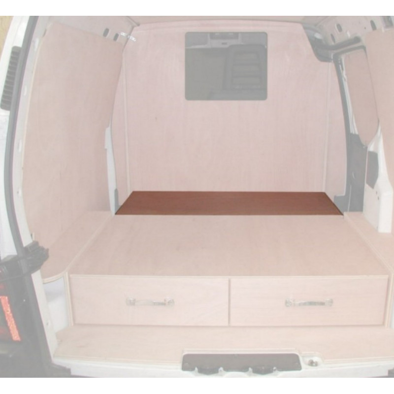 Double plancher partie avant Fiat Doblo de 2004 à 2010 (L:113 x P:47 x H:20)