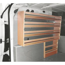 Casier bois sans bacs Gauche Opel Combo L2 de 2012 à Juin 2018 (L:153 x P:22 x H:112)