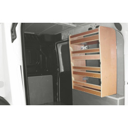 Casier bois sans bacs ar Droit Opel Combo L2 de 2012 à Juin 2018 (L:91 x P:22 x H:67)