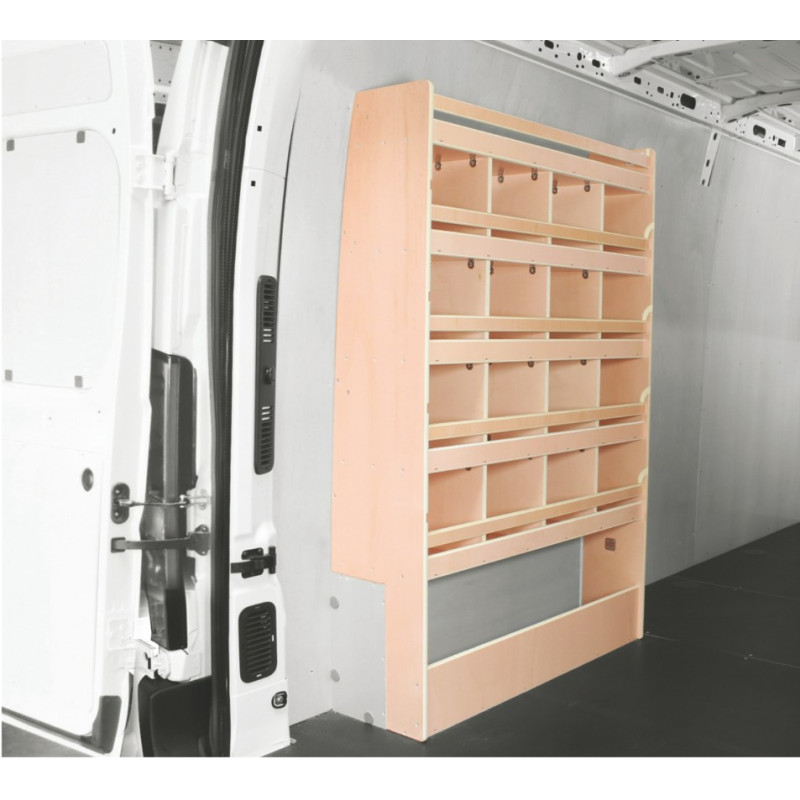 Casier bois intercalaires Gauche ou Droit Volkswagen Crafter traction A partir de Janvier 2017 (L:103 x P:33 x H:158)