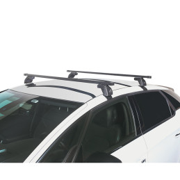2 Barres de toit Acier 140cm Honda Civic 5 portes (IX)