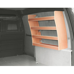 Casier bois sans bacs ar Droit Volkswagen Caddy L1 de 2004 à 2010 (L:53 x P:24 x H:67)