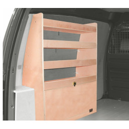 Casier bois sans bacs ar Gauche Volkswagen Caddy L1 de Novembre 2010 Août 2021 (L:78 x P:32 x H:105)
