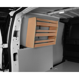 Casier bois sans bacs ar Gauche Volkswagen Caddy L1 à partir de Septembre 2021 (L:66 x P:22 x H:52)