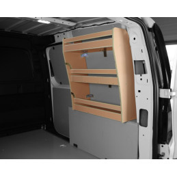 Casier bois sans bacs ar Droit Volkswagen Caddy L1 à partir de Septembre 2021 (L:66 x P:22 x H:68)