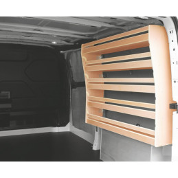 Casier bois ar droit Ford Custom L2 à partir de 2023 (L:128 x P:25 x H:88)
