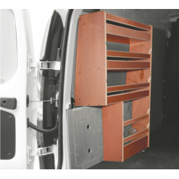 Casier bois ar Gauche sans bacs Dacia Dokker Van à partir de 2012 (L:66 x P:31 x H:103)