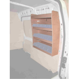 Casier bois ar Droit sans bacs Ford Connect L2 de Juillet 2002 à Février 2014 (L:67 x P:21 x H:80)