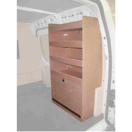 Casier bois ar Droit sans bacs Ford Connect L2 de Juillet 2002 à Février 2014 (L:67 x P:36 x H:118)