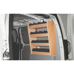 Casier bois ar Droit avec bacs Ford Courier de Juin 2014 à Décembre 2023 (L:53 x P:23 x H:68)