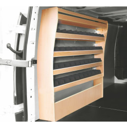 Casier bois ar Gauche avec bacs Ford Custom L1 de 2013 à 2023 (L:103 x P:38 x H:130)
