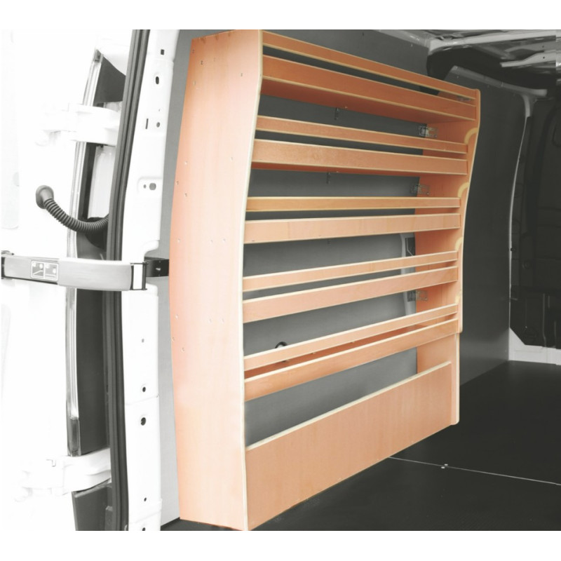 Casier bois ar Gauche sans bacs Ford Custom L1 de 2013 à 2023 (L:103 x P:38 x H:130)