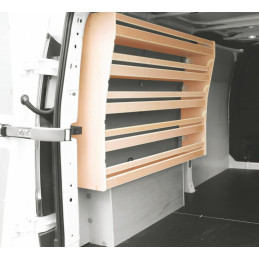 Casier bois ar Gauche sans bacs Ford Custom L1 de 2013 à 2023 (L:103 x P:24 x H:93)