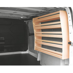 Casier bois ar Droit sans bacs Ford Custom L2 de 2013 à 2023 (L:128 x P:24 x H:130)