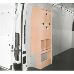 Casier multiple Droit ou Gauche Mercedes Sprinter Propulsion roues simples à partir de Juin 2018 (L:53 x P:40 x H:158)