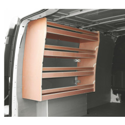 Casier bois sans bacs ar Gauche Mercedes Vito L3 à partir de Septembre 2014 (L:128 x P:35 x H:89)