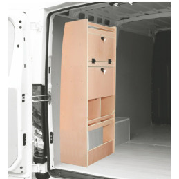 Casier multiple Droit ou Gauche Iveco Daily H1 Propulsion roues simples à partir de Juillet 2014 (L:53 x P:40 x H:132)