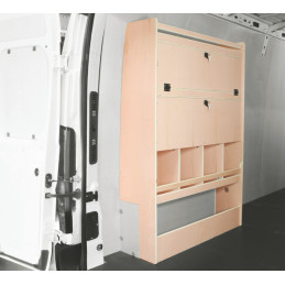 Casier multiple Droit ou Gauche Iveco Daily H1 Propulsion roues simples à partir de Juillet 2014 (L:103 x P:40 x H:132)