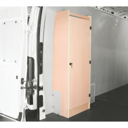Casier vestiaire Droit ou Gauche Iveco Daily H1 Propulsion roues simples à partir de Juillet 2014 (L:53 x P:40 x H:132)