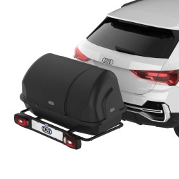 Plateforme + coffre sur attelage 400 Litres - Cruz Plateforme + coffre sur attelage 400 Litres - Cruz