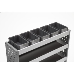 Bacs de rangement x5 - Rhino (35x21x15 cm)